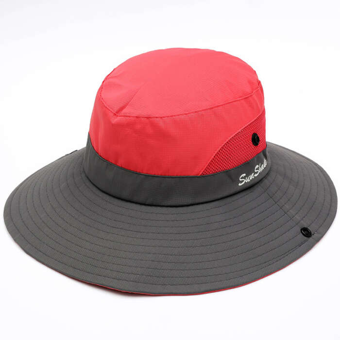 Outdoor Sun Hat With Large Side Shading In Summer - Image 2
