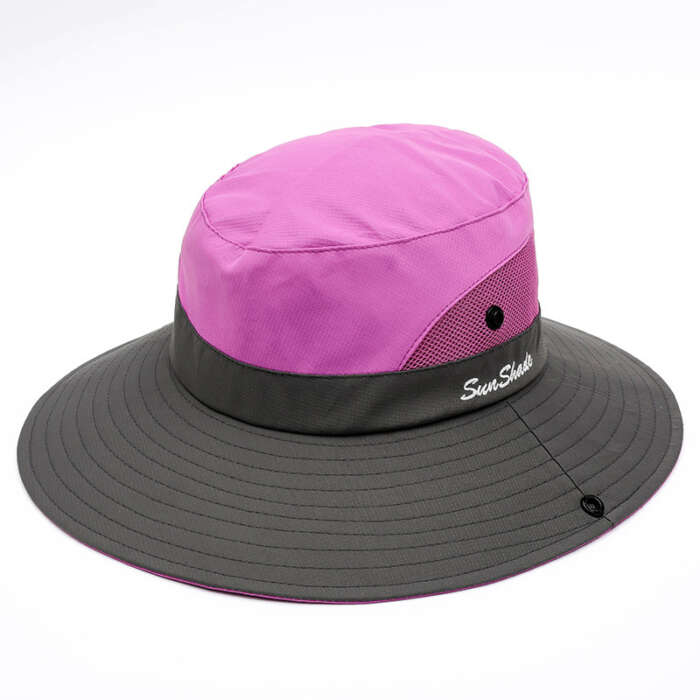 Outdoor Sun Hat With Large Side Shading In Summer - Image 9
