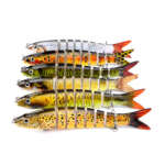 Pike Fishing Lures – Multi-Jointed Hard Bait with Steel Ball for Trolling & Carp Fishing - Image 5