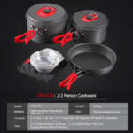 Portable Outdoor Cookware Set – Camping Pot for Hiking - Image 2