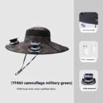 solar cooling hat
