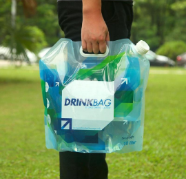 collapsible water bag