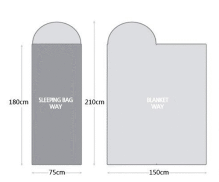 lightweight camping sleeping bag