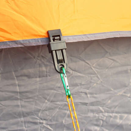 tent wind rope clips