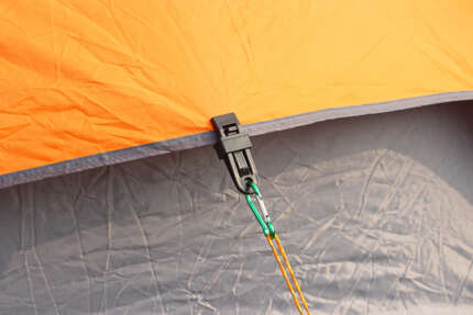 tent wind rope clips