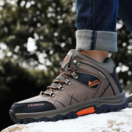 warm hiking boots