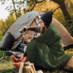 lightweight down camping blanket