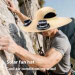solar cooling hat