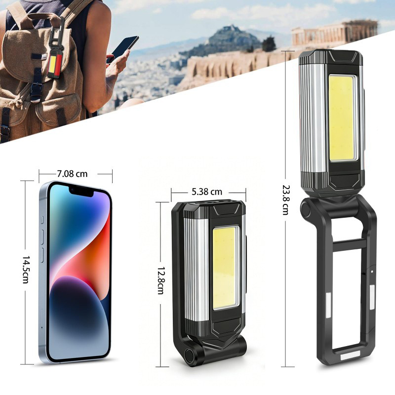 Rechargeable Work Light 2 Pack: Essential 1000 Lumen Camping rechargeable work light