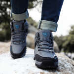 warm hiking boots