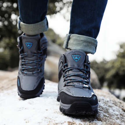 warm hiking boots