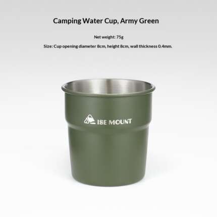 camping cup stainless steel