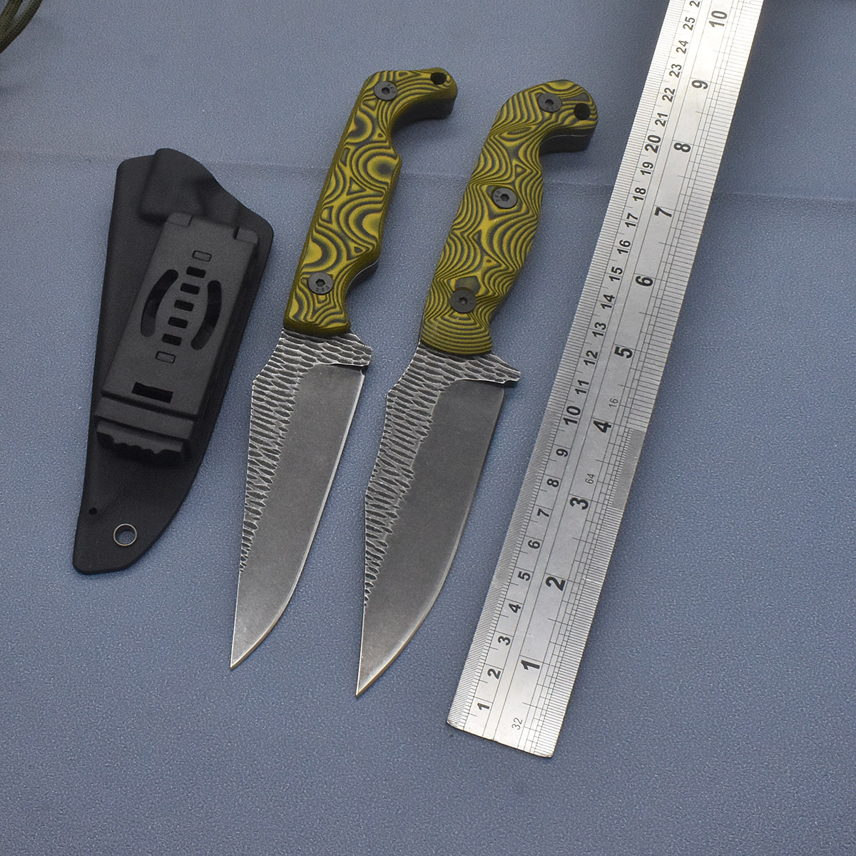 Camping knife with 1095 steel: Tested 59-60HRC camping knife