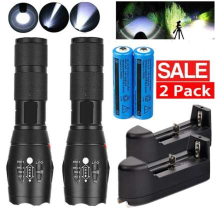 rechargeable LED flashlight