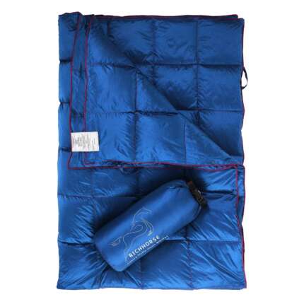 lightweight down camping blanket