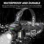 rechargeable LED headlamp