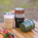 camping cup stainless steel