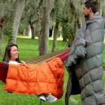 lightweight down camping blanket