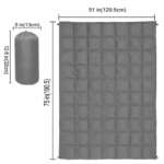 lightweight down camping blanket