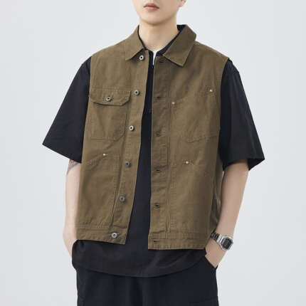 camping vest jacket
