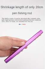 portable pen fishing rod