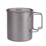 titanium camping cup