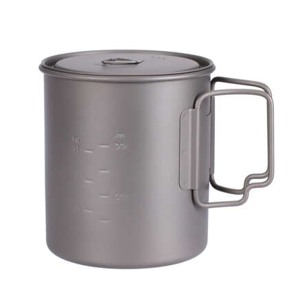 titanium camping cup