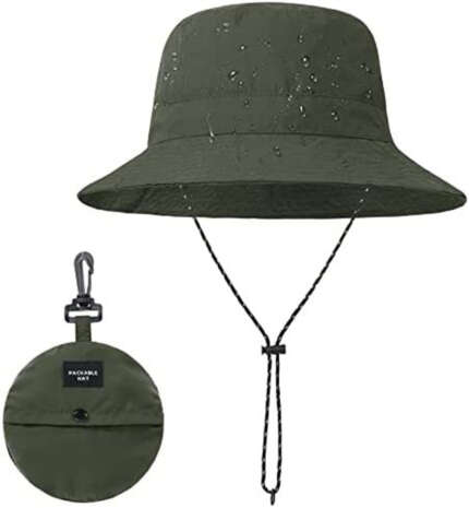 foldable fishing hat