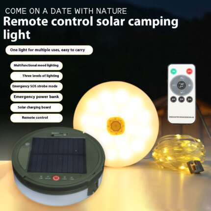 solar camping lights