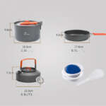 portable camping cookware set