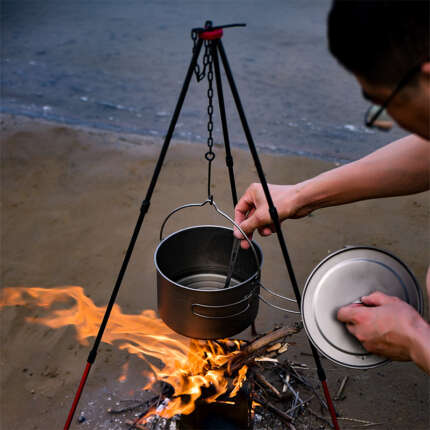 campfire tripod grill