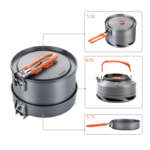 portable camping cookware set