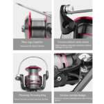 spinning reel for lures