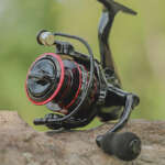 metal fishing reel for long cast