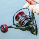metal fishing reel for long cast