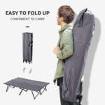 elevated camping cot