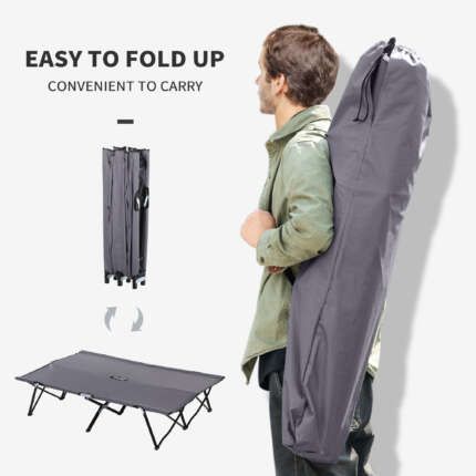 elevated camping cot