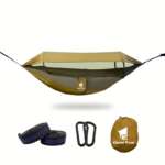 Camping Hammock with Mosquito Net: Tested 200lb Capacity - Image 2