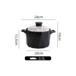 ceramic cookware with lid