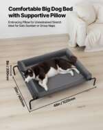 elevated dog bed for large dogs