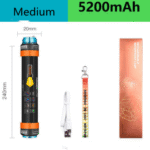 LED campfire light