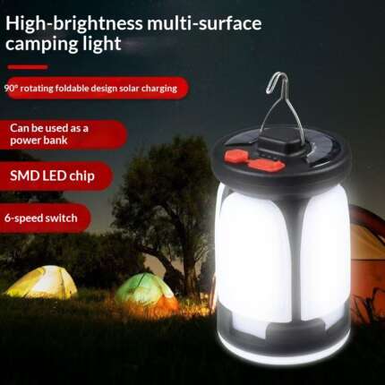 solar camping light