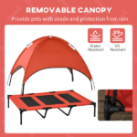 dog cot cooling pet bed