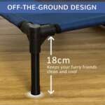 elevated dog cot bed