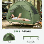 tent cot combo