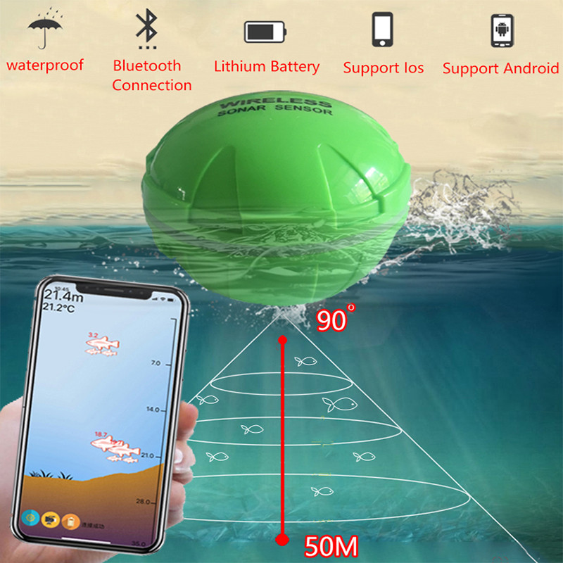 Wireless Fish Finder: 2 Proven Sonar Probes for Mobile wireless fish finder sonar
