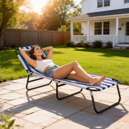 camping cot lounger