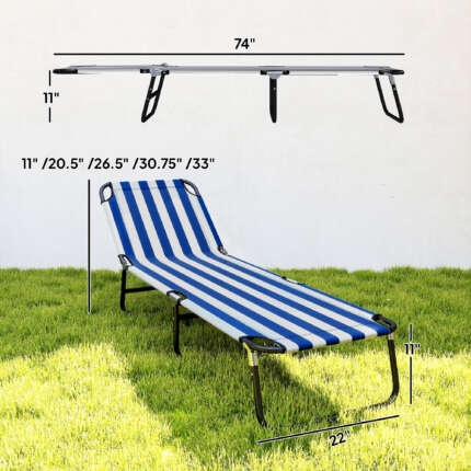 camping cot lounger