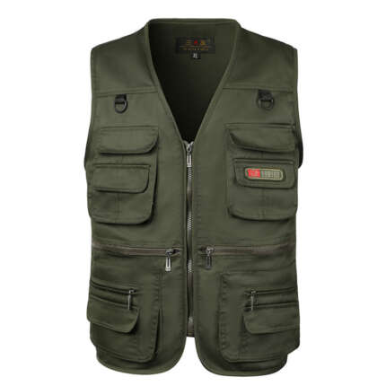 men's fishing vest