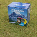 camping cookware set for 2-3 person